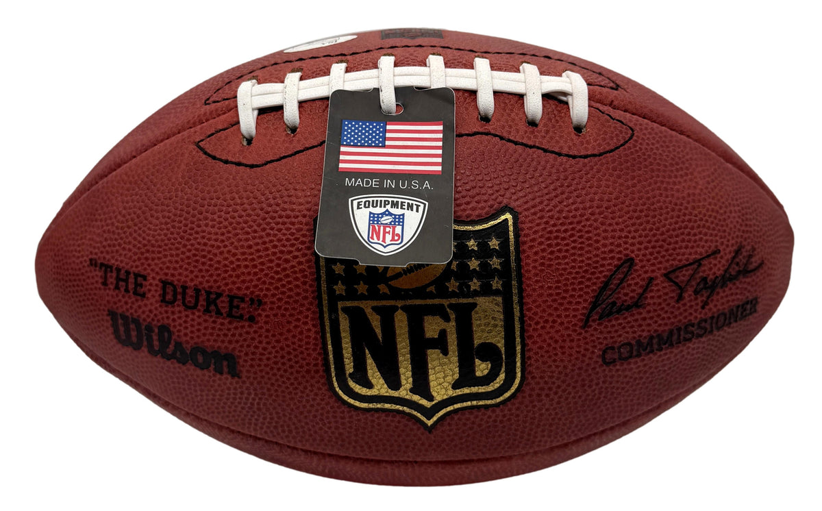 Terry Bradshaw HOF Signed Official Wilson NFL Football Steelers JSA 214117