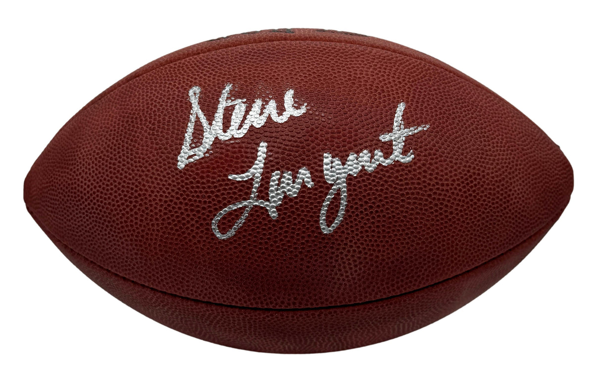 Steve Largent HOF Signed Official Wilson NFL Football Seahawks JSA 214118