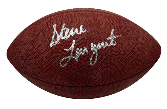 Steve Largent HOF Signed Official Wilson NFL Football Seahawks JSA 214118