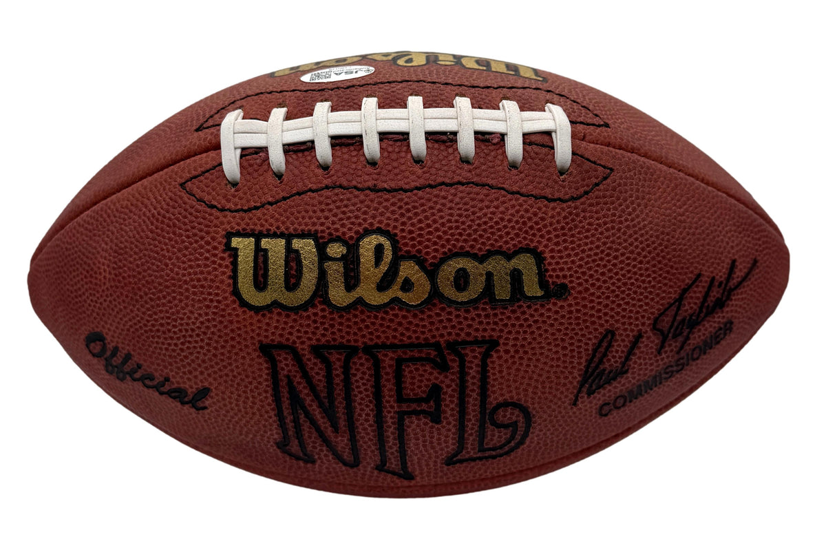 Steve Largent HOF Signed Official Wilson NFL Football Seahawks JSA 214118