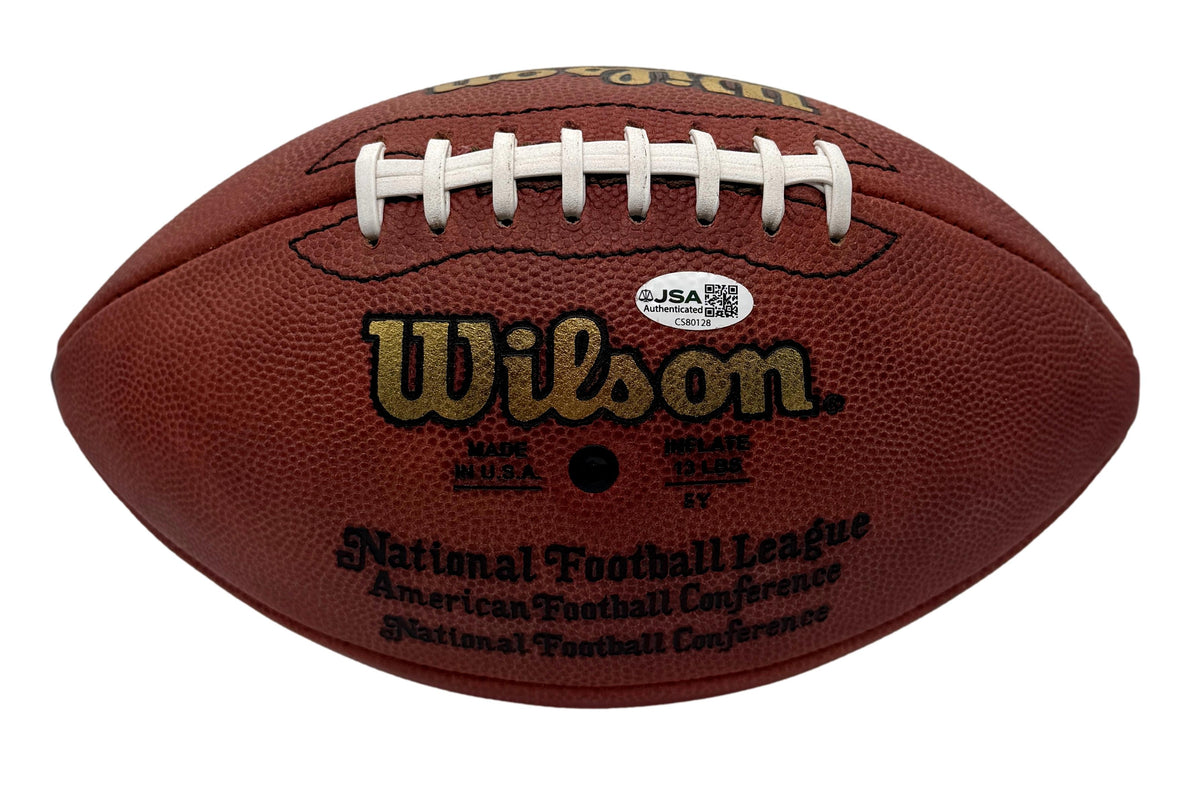Steve Largent HOF Signed Official Wilson NFL Football Seahawks JSA 214118