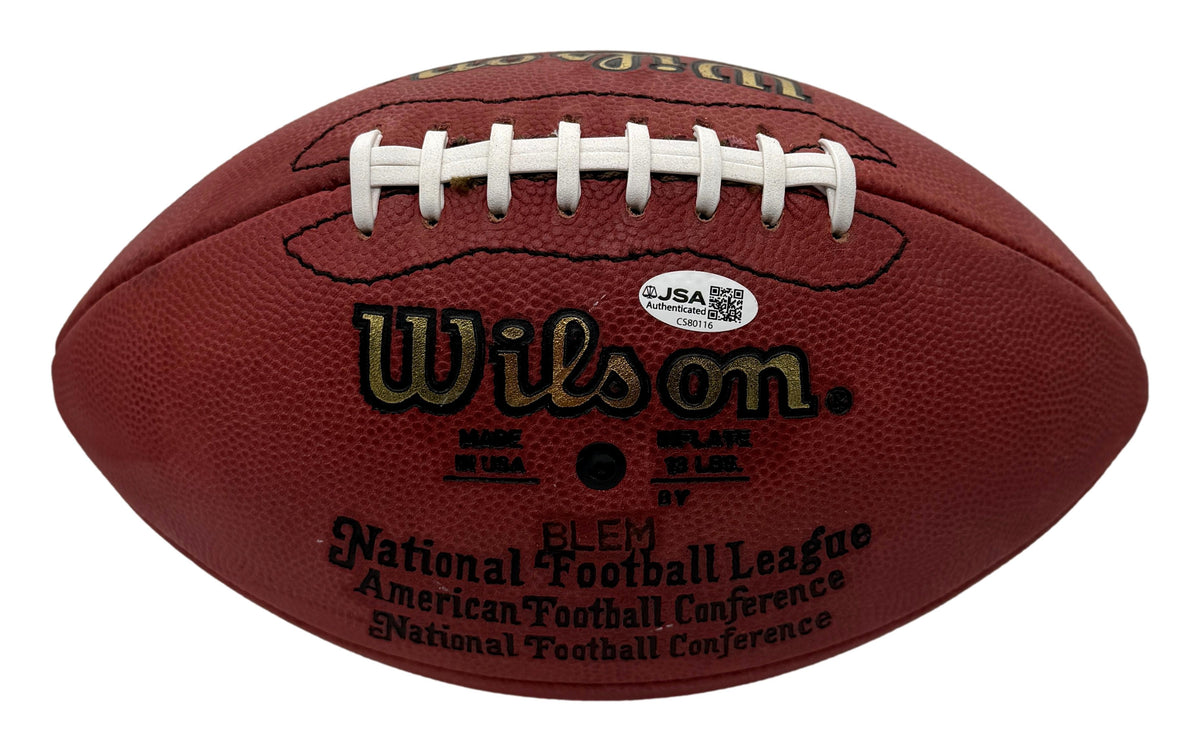 Tony Dorsett HOF Signed Official Wilson NFL Football Cowboys JSA 214119