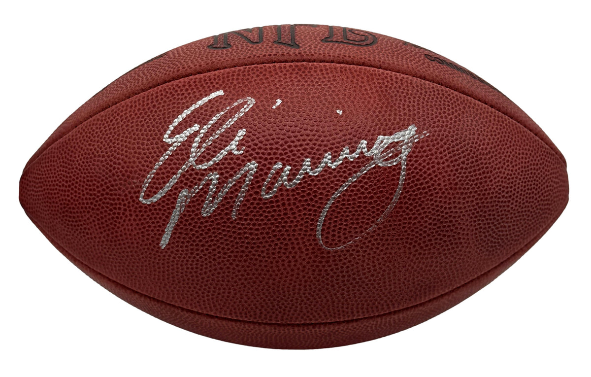 Eli Manning Signed Official Wilson NFL Football Giants JSA 214120