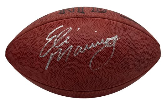Eli Manning Signed Official Wilson NFL Football Giants JSA 214120