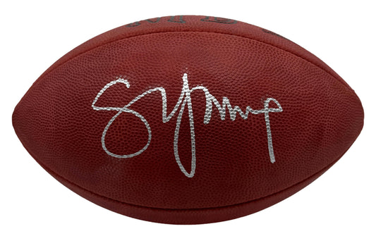 Steve Young HOF Signed Official Wilson NFL Football 49ers JSA 214123