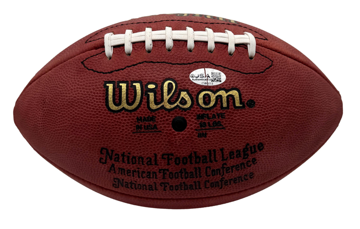 Steve Young HOF Signed Official Wilson NFL Football 49ers JSA 214123