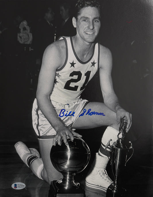 Bill Sharman HOF Signed/Autographed 11x14 Photo Celtics BAS 214399