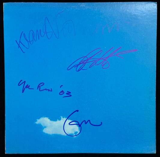 Yoko Ono Eric Clapton + 2 Signed Plastic Ono Band Vinyl LP Album JSA 214463