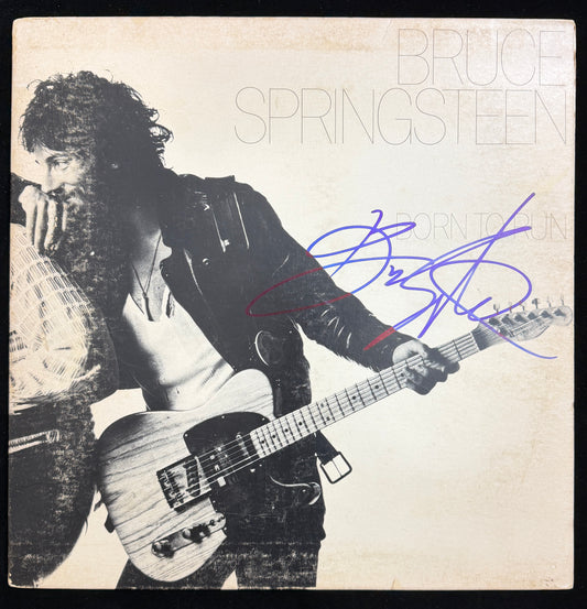 Bruce Springsteen Signed/Autographed Born to Run Vinyl LP Album BAS 214461
