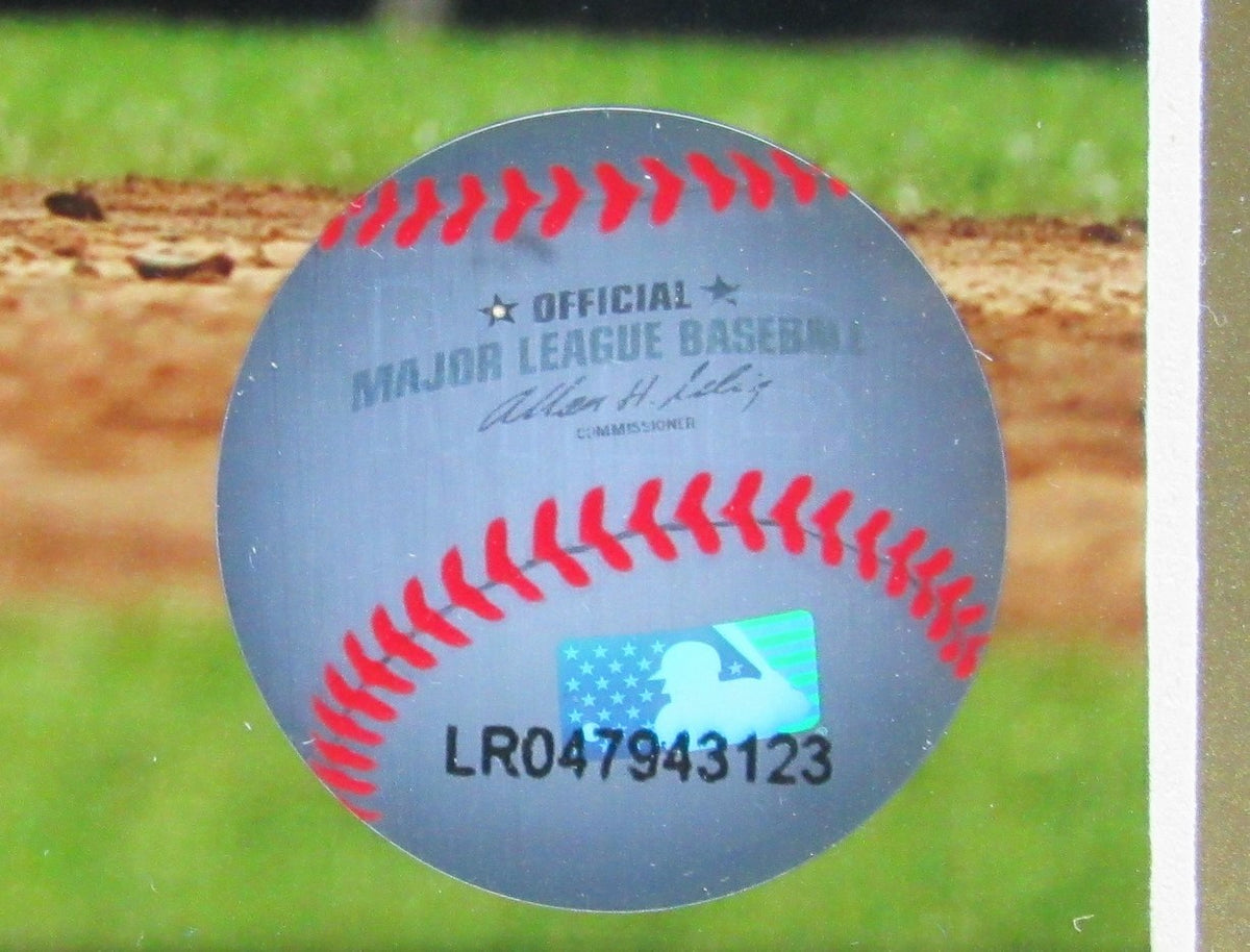 Derek Jeter Yankees 9/11/2009 Signed Ticket Collage Framed MLB/Steiner XHC219