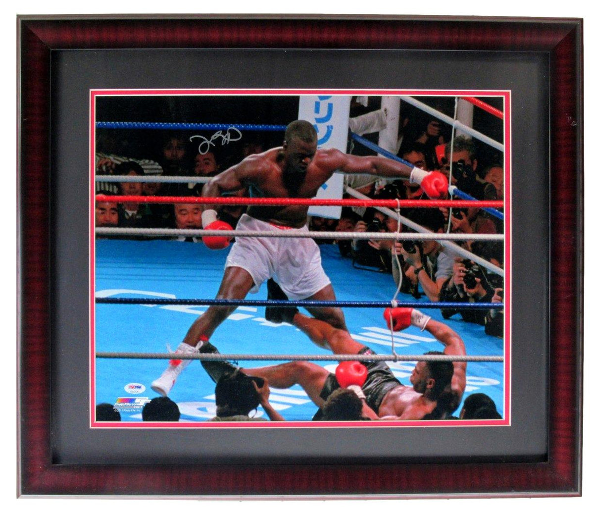 Buster Douglas Boxing Champ Signed 16x20 Photo Framed PSA/DNA XHC231