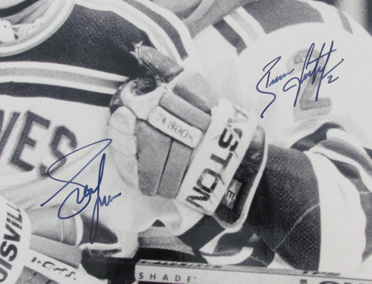 Messier/ Graves/ Leetch 1994 NY Rangers Signed 16x20 Photo Steiner XHC113