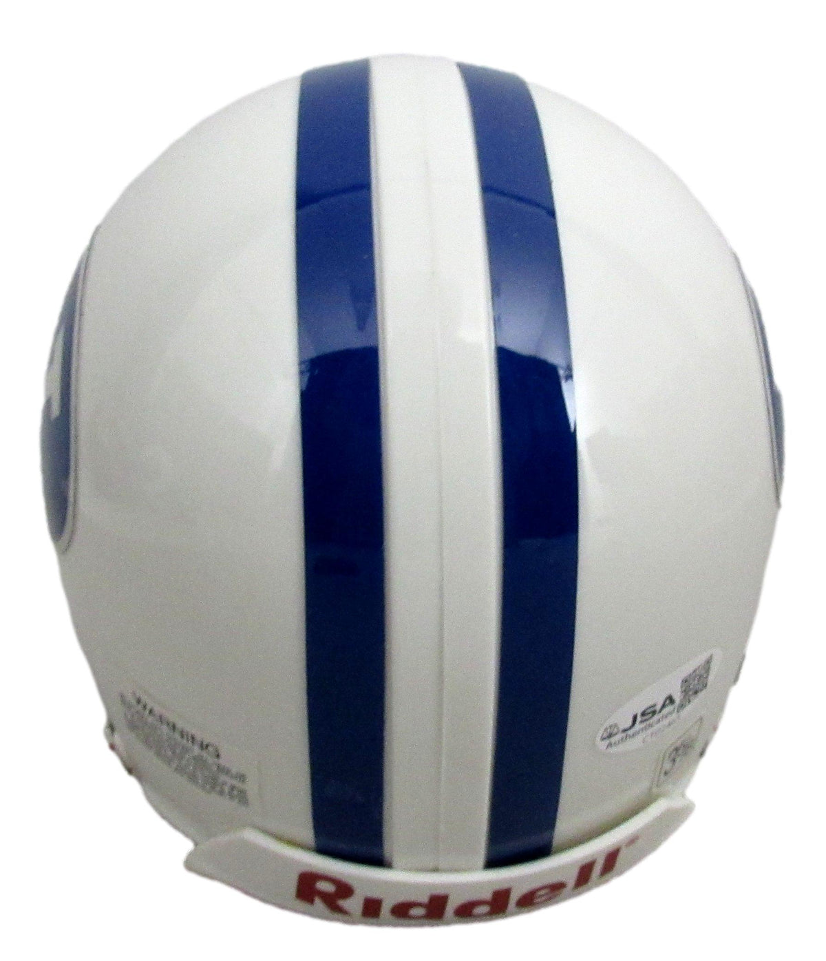 Ty Detmer Signed/Autographed White Yale Mini Football Helmet JSA 213117