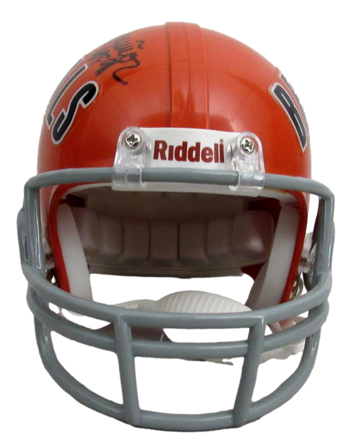 Anthony Munoz HOF Signed/Inscribed Bengals Mini Football Helmet JSA 213120