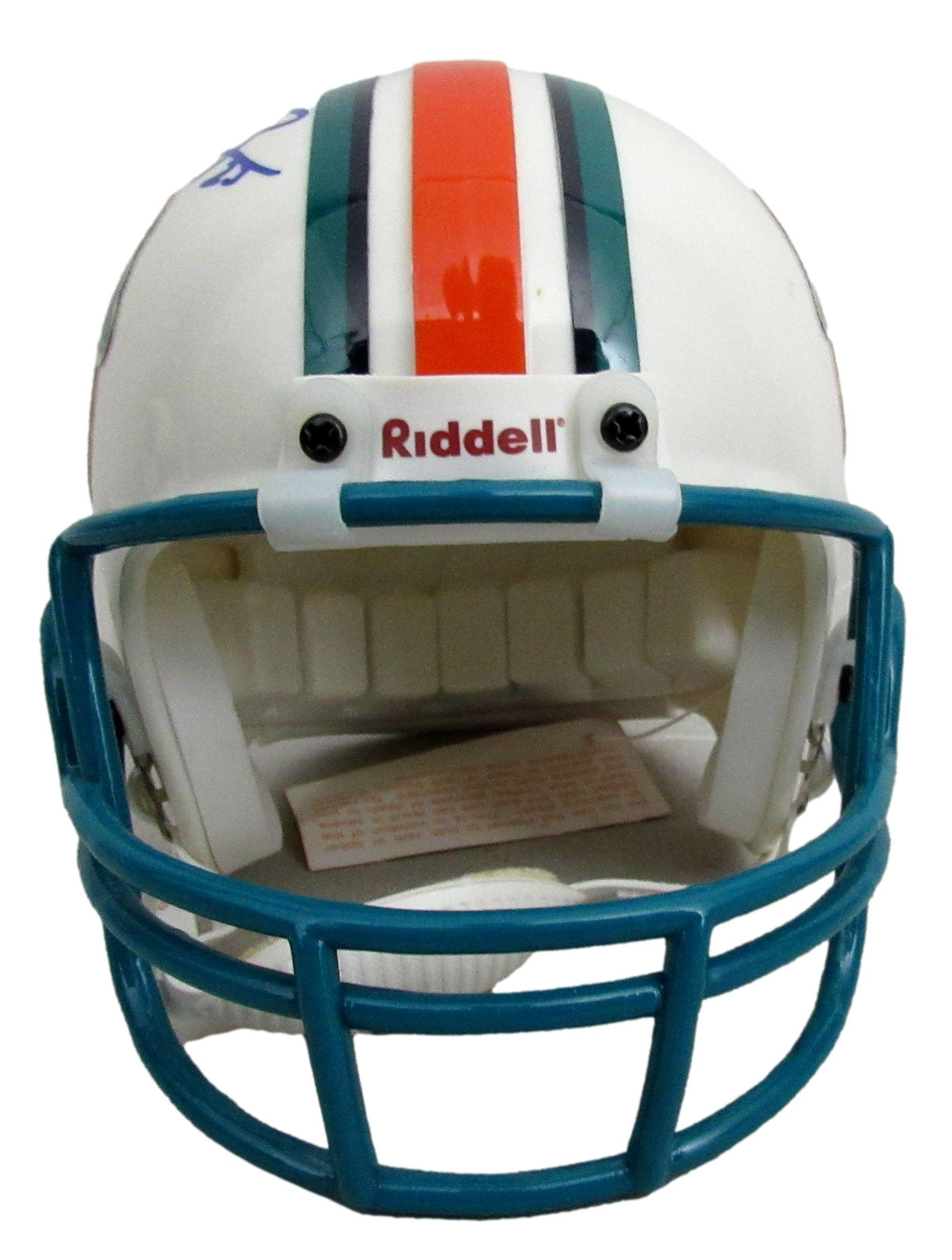 Ronnie Brown Signed/Autographed Dolphins Mini Football Helmet JSA 213126