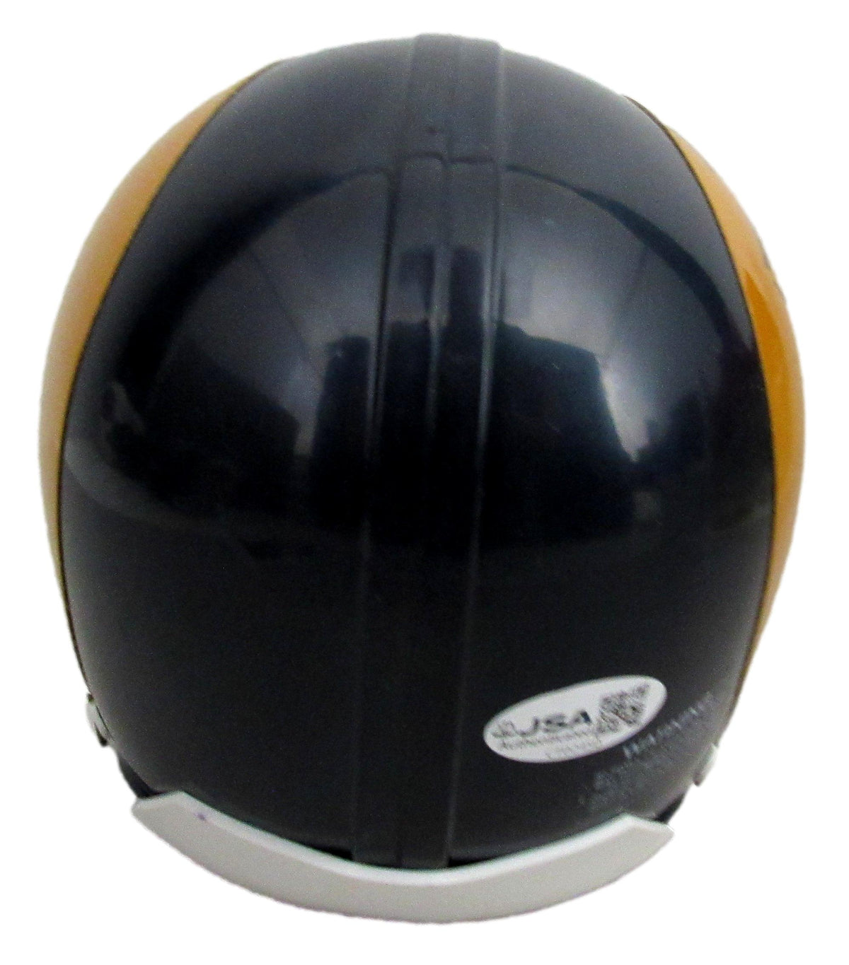 Tom Mack HOF Signed/Inscribed LA Rams Mini Football Helmet JSA 213127