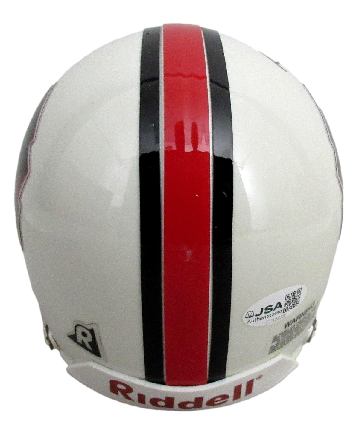 Billy Shaw HOF Signed/Inscribed HOF Logo Mini Football Helmet JSA 213131