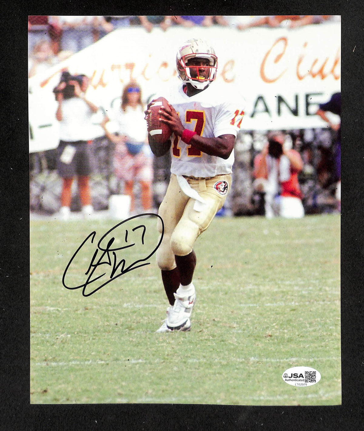 Charlie Ward Signed/Autographed 8x10 Photo Florida State JSA 214264