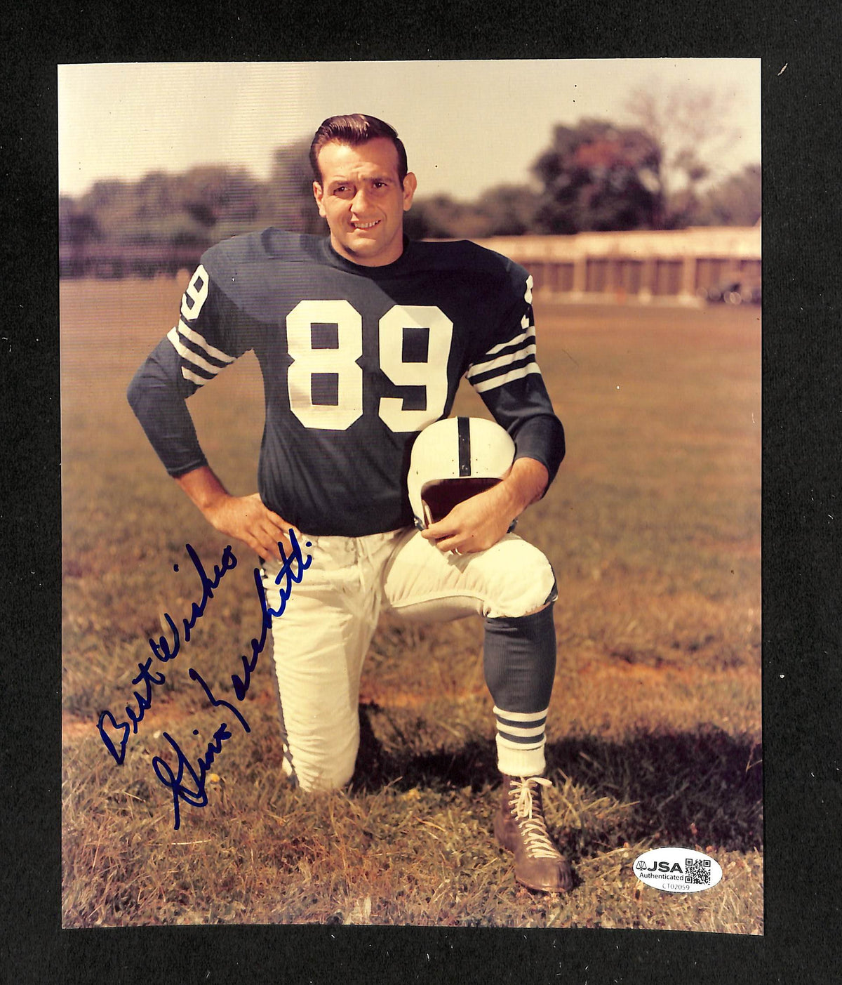 Gino Marchetti HOF Signed/Autographed 8x10 Photo Colts JSA 214282