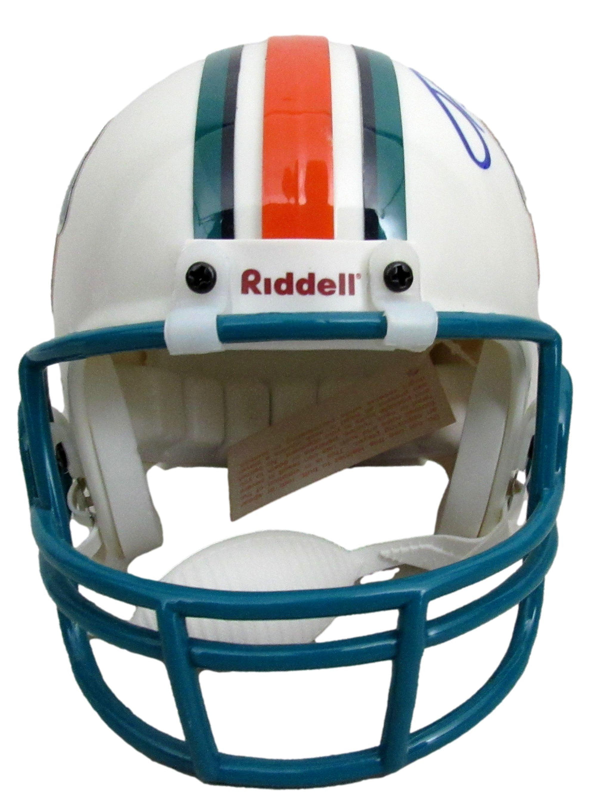 Ronnie Brown Signed/Autographed Dolphins Mini Football Helmet JSA 213133