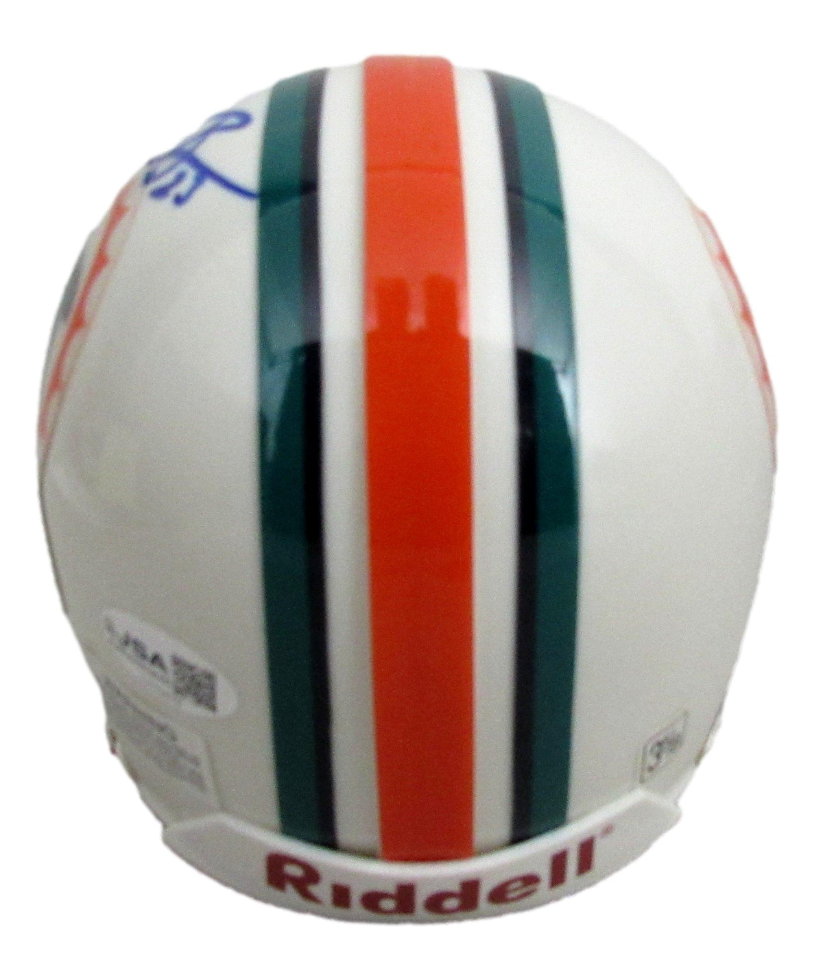 Ronnie Brown Signed/Autographed Dolphins Mini Football Helmet JSA 213133