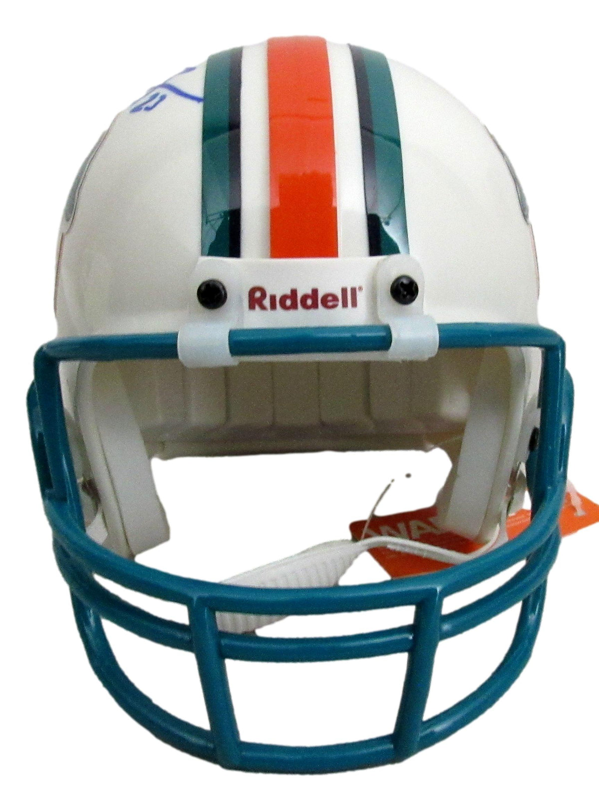 Ronnie Brown Signed/Autographed Dolphins Mini Football Helmet JSA 213134