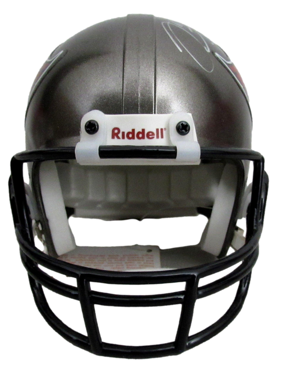 Mike Alstott Signed/Autographed Buccaneers Mini Football Helmet JSA 213136