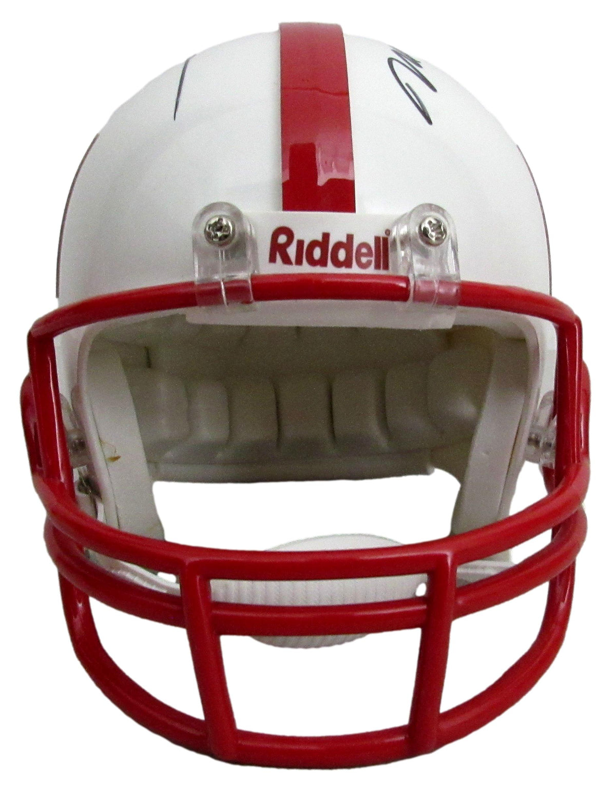 Mike Rozier/Johnny Rodgers Signed/Inscr Oklahoma Mini Football Helmet JSA 213137