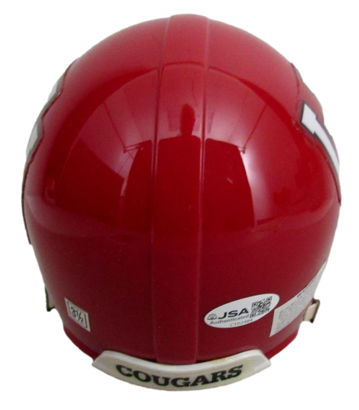 Andre Ware Signed/Inscribed Univ of Houston Mini Football Helmet JSA 213138