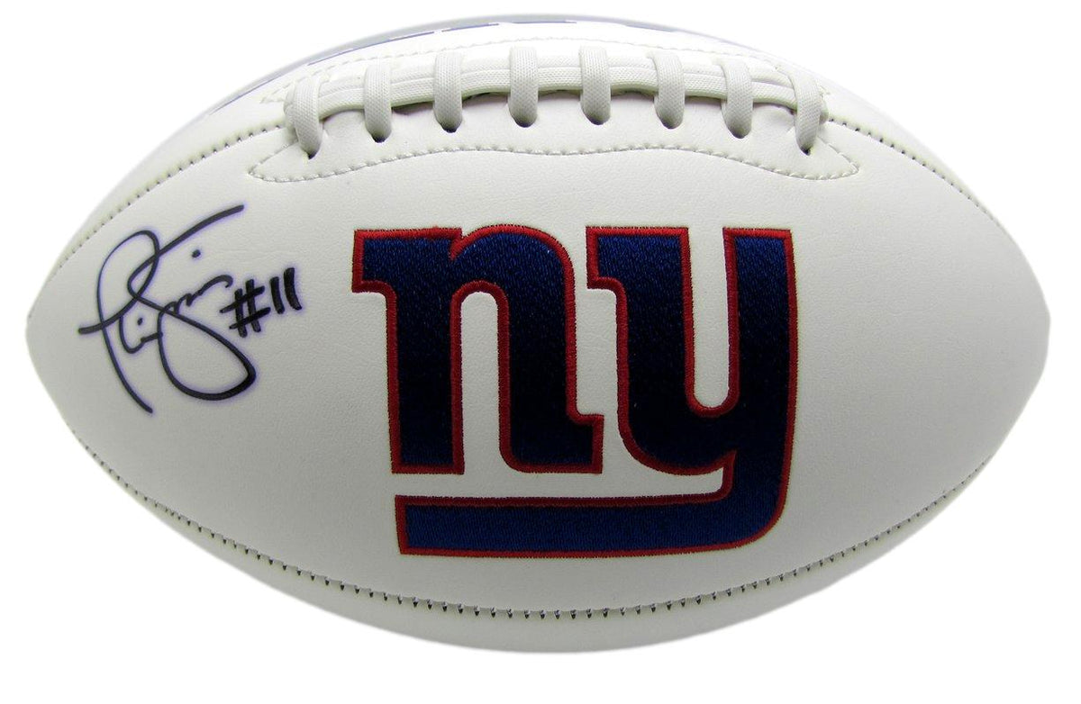 Phil Simms New York Giants Signed/Autographed Logo Football JSA 213490