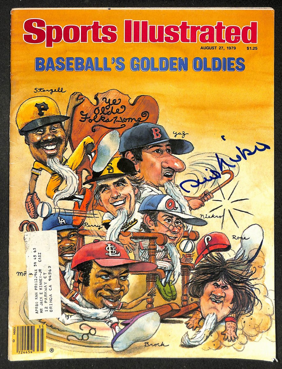Phil Niekro HOF Signed/Autographed 1979 Sports Illustrated Braves JSA 214609
