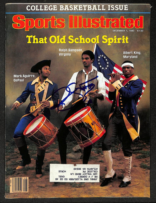 Ralph Sampson Signed/Autographed 1980 Sports Illustrated Virginia JSA 214623