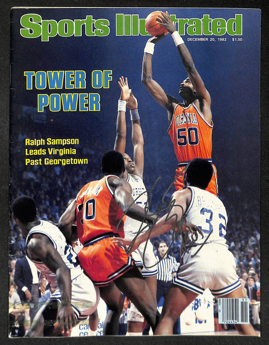Ralph Sampson Signed/Autographed 1982 Sports Illustrated Virginia JSA 214626