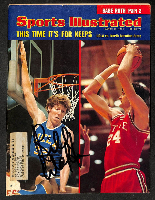 Bill Walton Signed/Autographed 1974 Sports Illustrated UCLA JSA 214642