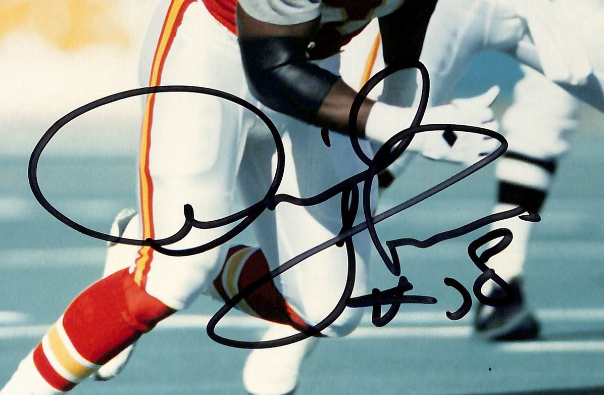 Derrick Thomas HOF Signed/Autographed 8x10 Photo Kansas City Chiefs JSA 214454