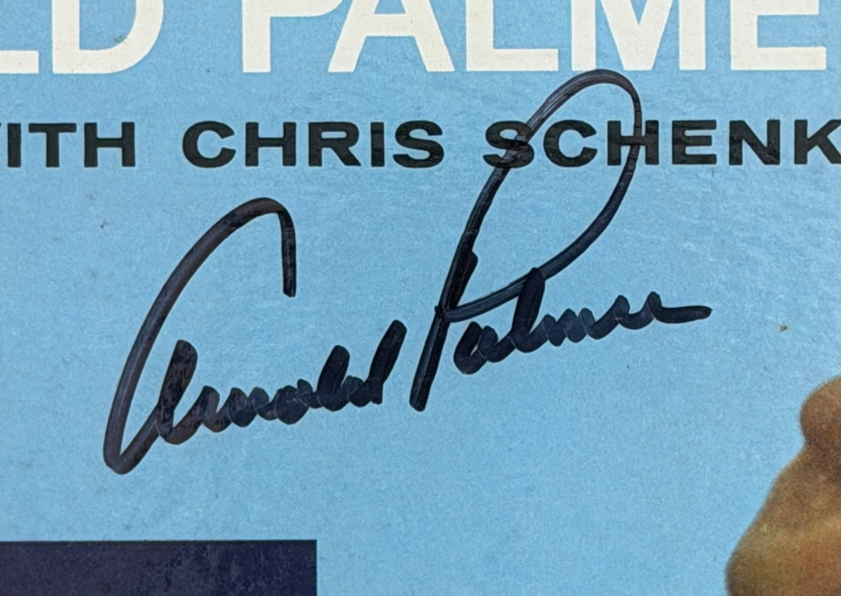 Arnold Palmer Signed/Autographed Golf Instructions Vinyl LP Album PSA 214706