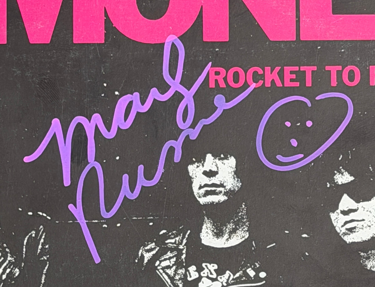 Marky Ramone Signed/Autographed Rocket to Russia 1977 Vinyl LP Album PSA 214708