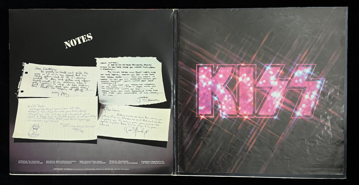Ace Frehley Signed/Autographed KISS Alive! 1975 Vinyl LP Album PSA 214713