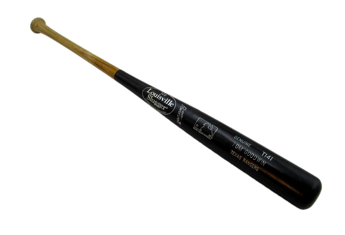 Tom Goodwin Louisville Slugger Game Used Model 34" Baseball Bat Rangers 213567