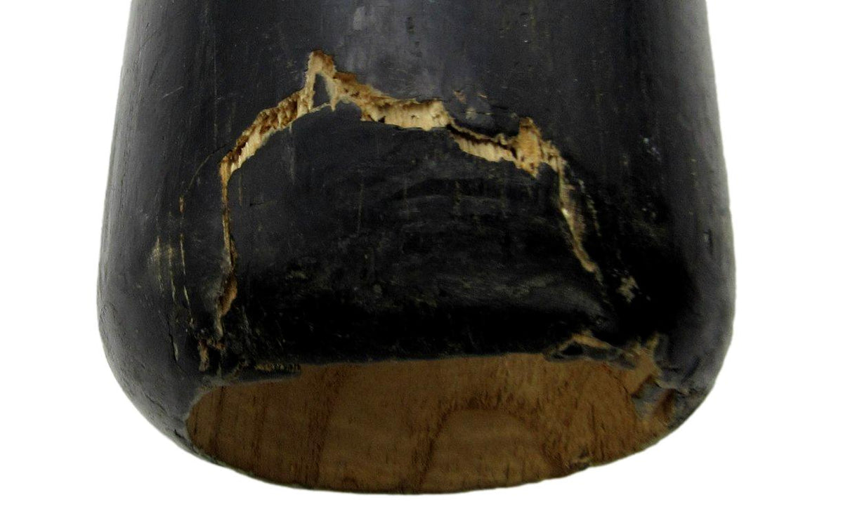 Wally Backman Rawlings Pro Ring Game Used Model 34" Baseball Bat Mets 213577