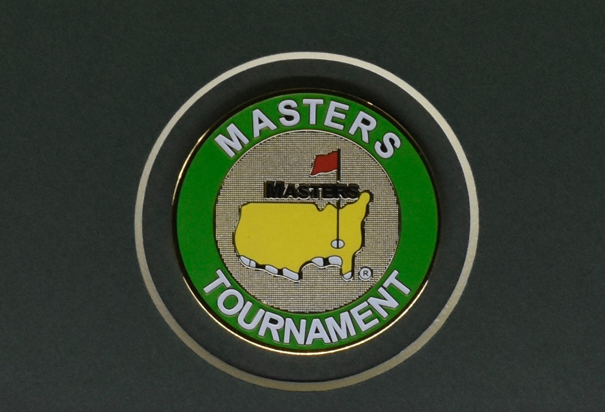 Phil Mickelson Signed/Auto 2010 Masters Pin Flag Framed Beckett 214669