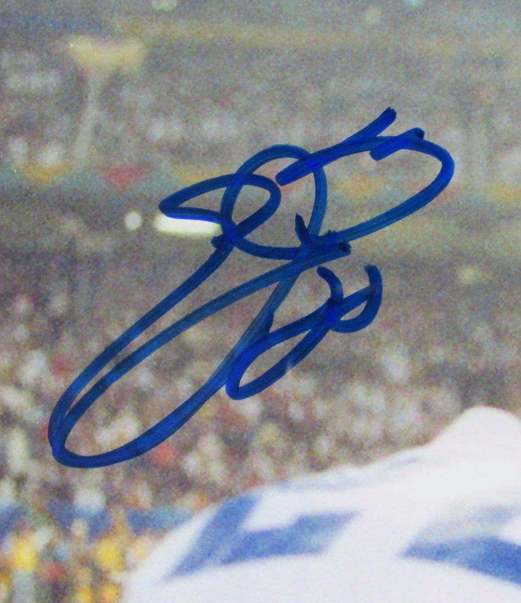 Emmitt Smith / Jimmy Johnson Cowboys Autographed 16x20 Photo Framed Beckett 212783
