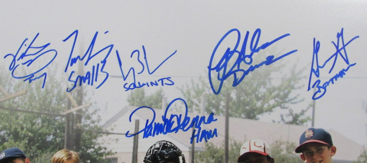 "Sandlot" Multi-Signed/Inscribed by 8 Cast Members 16x20 Photo JSA 214306