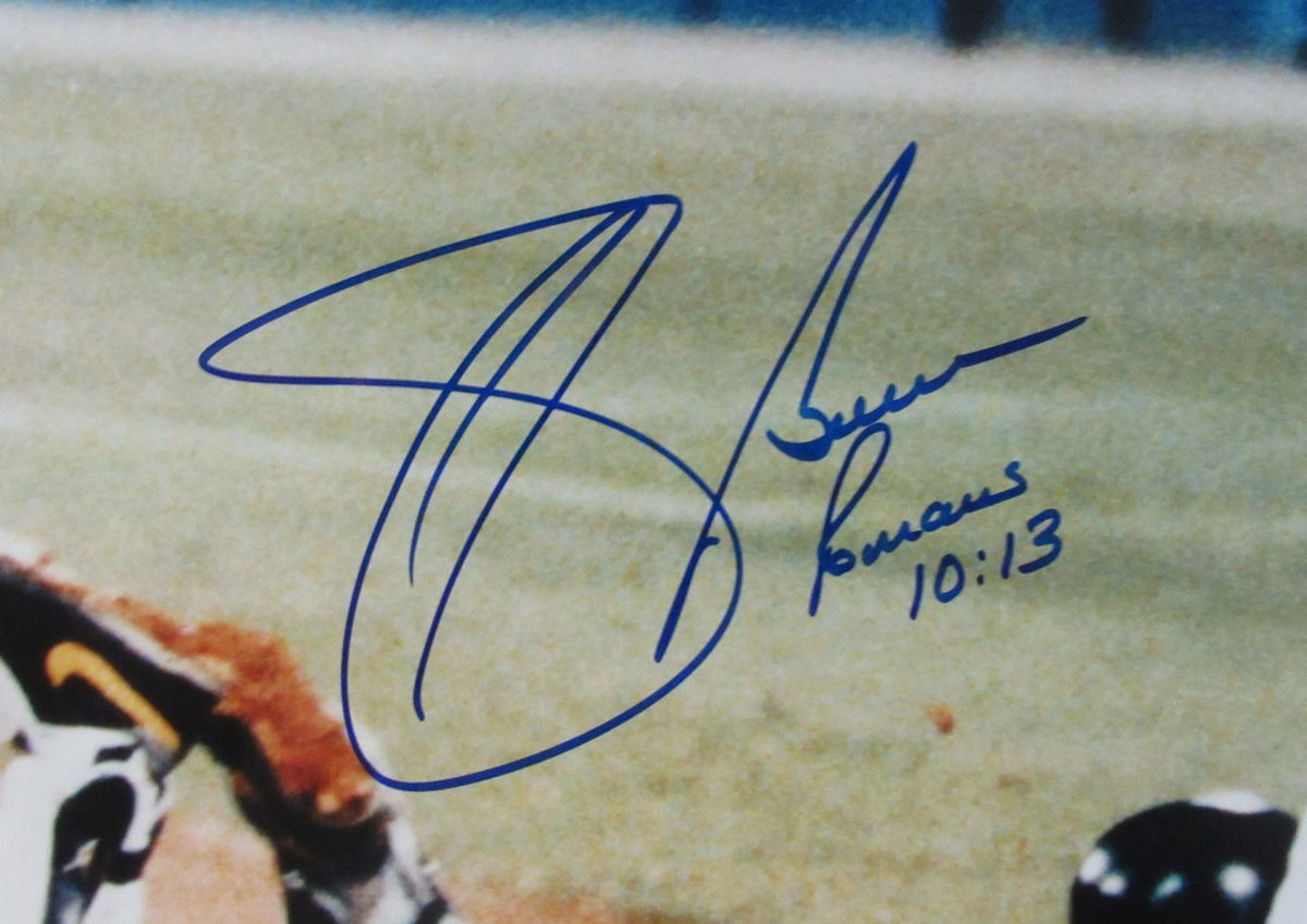 Sid Bream Signed/Autographed 16x20 Photo The Slide Braves BAS 214311