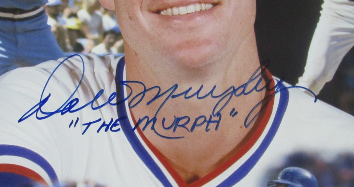 Dale Murphy Signed/Inscribed "The Murph" 16x20 Photo Atlanta Braves BAS 214312