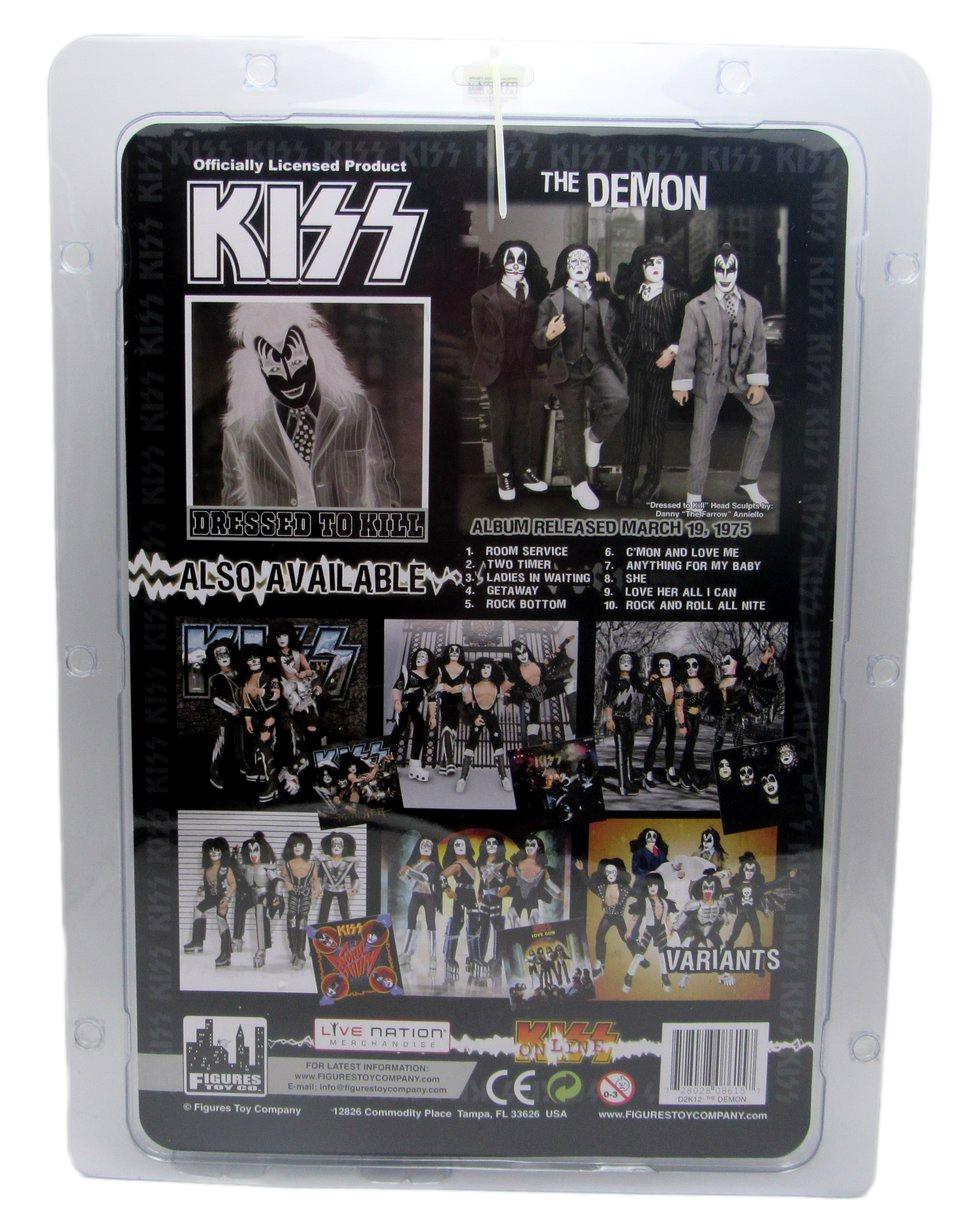 Gene Simmons signed Kiss The Demon Dressed to Kill 12" Figure Unopened PSA 14303
