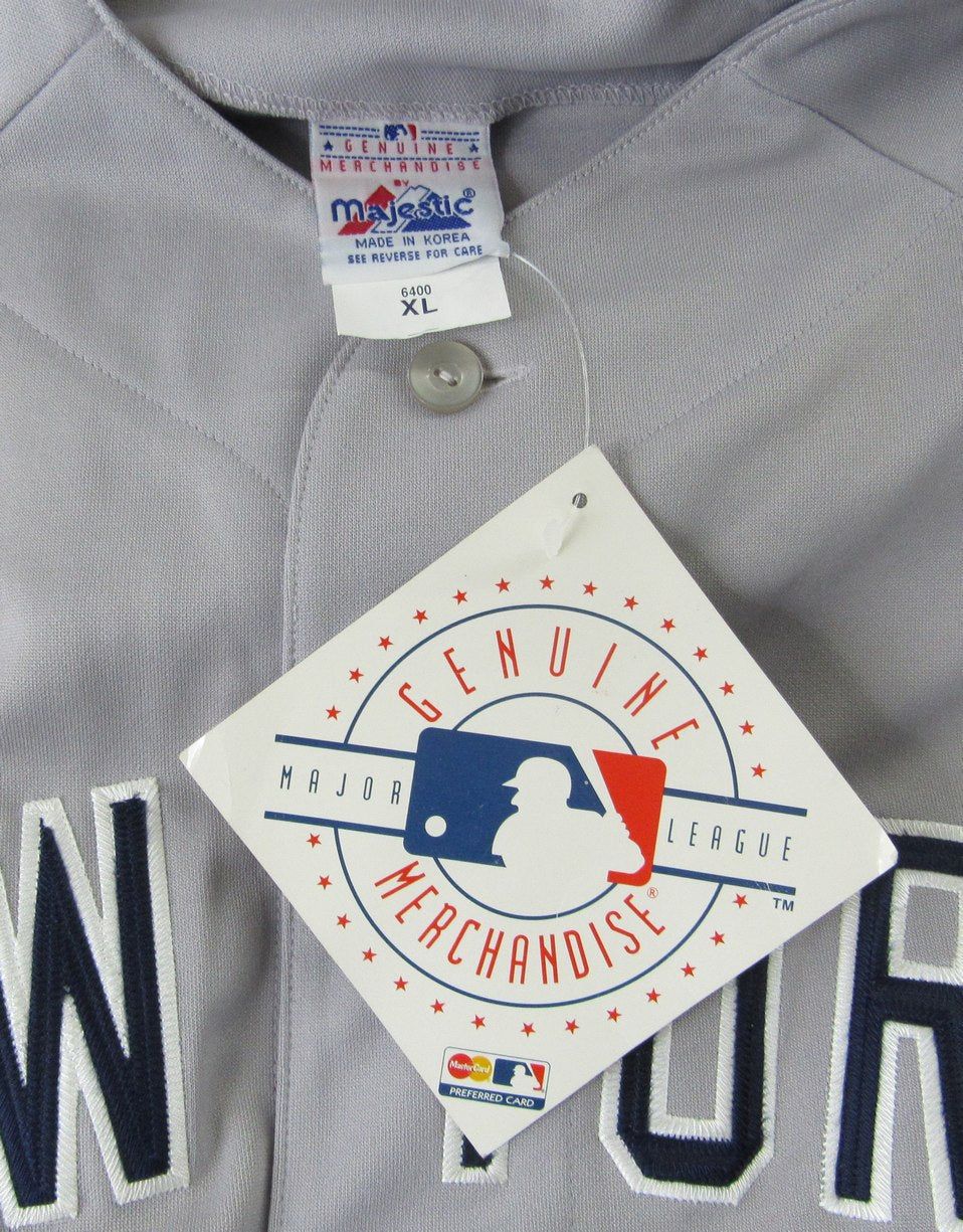 Whitey Ford HOF Signed Majestic Yankees Baseball Jersey NWT Size XL PSA 191880