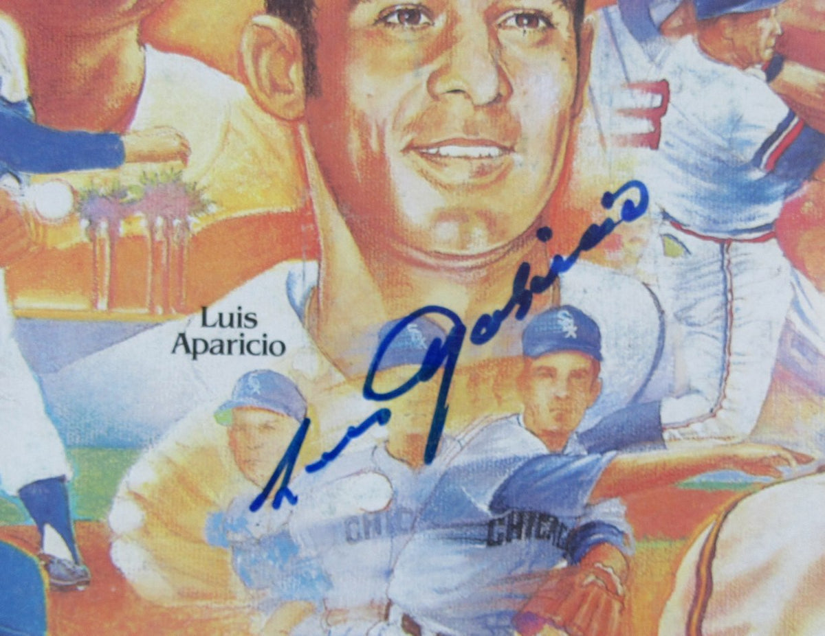 Killebrew/Drysdale/Reese+ Multi-Signed (all 5) 1984 HOF Program PSA LOA 214325
