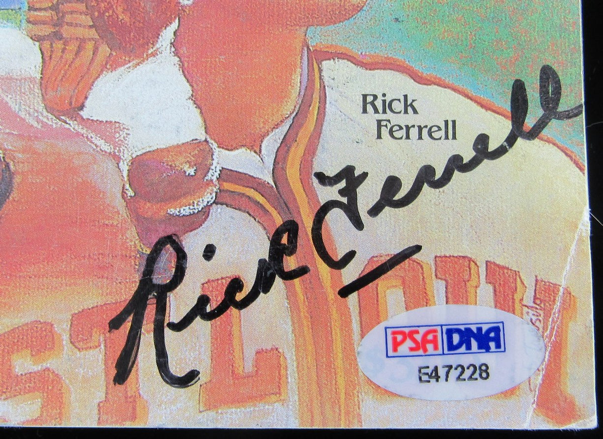 Killebrew/Drysdale/Reese+ Multi-Signed (all 5) 1984 HOF Program PSA LOA 214325