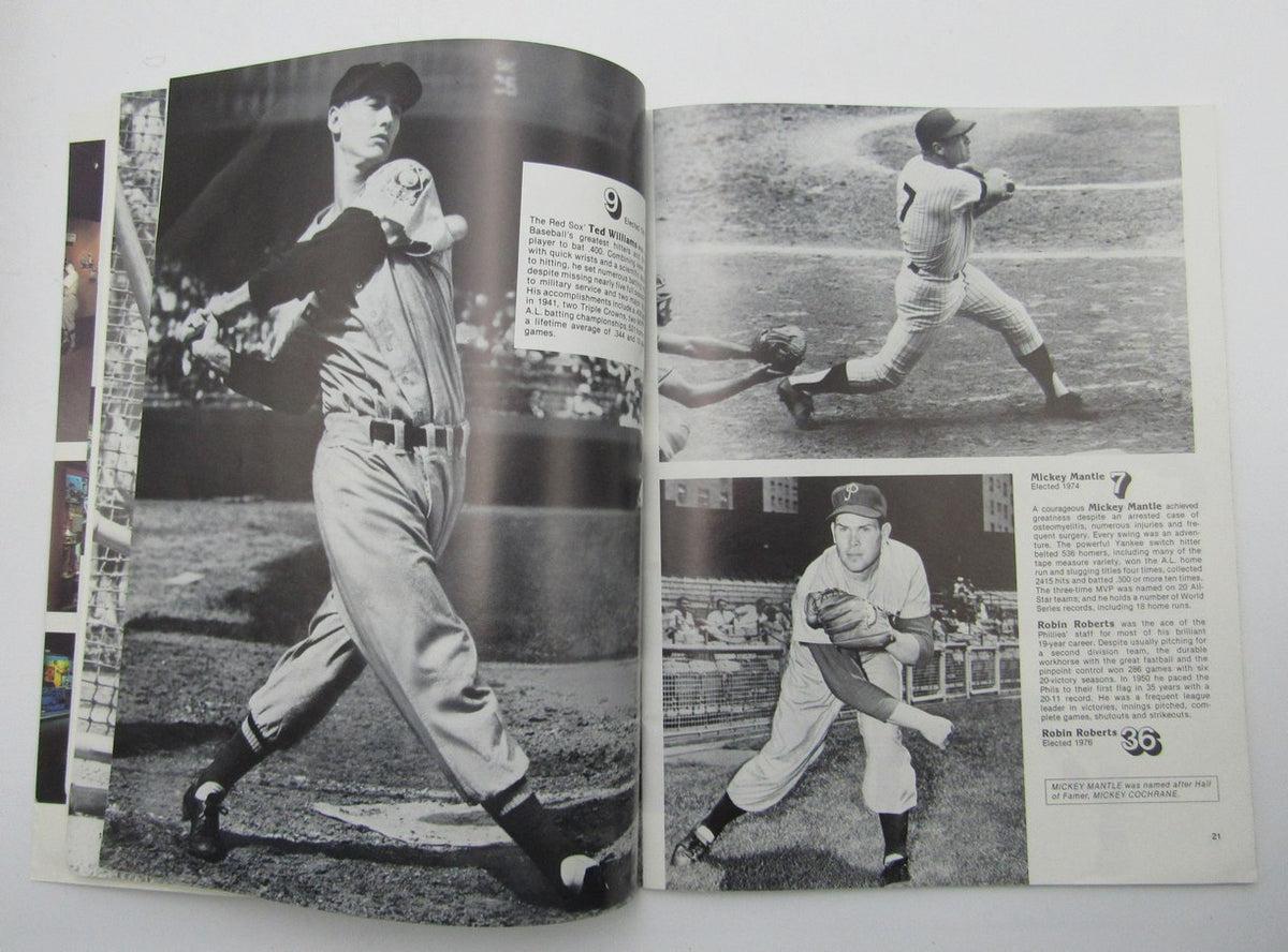 Killebrew/Drysdale/Reese+ Multi-Signed (all 5) 1984 HOF Program PSA LOA 214325